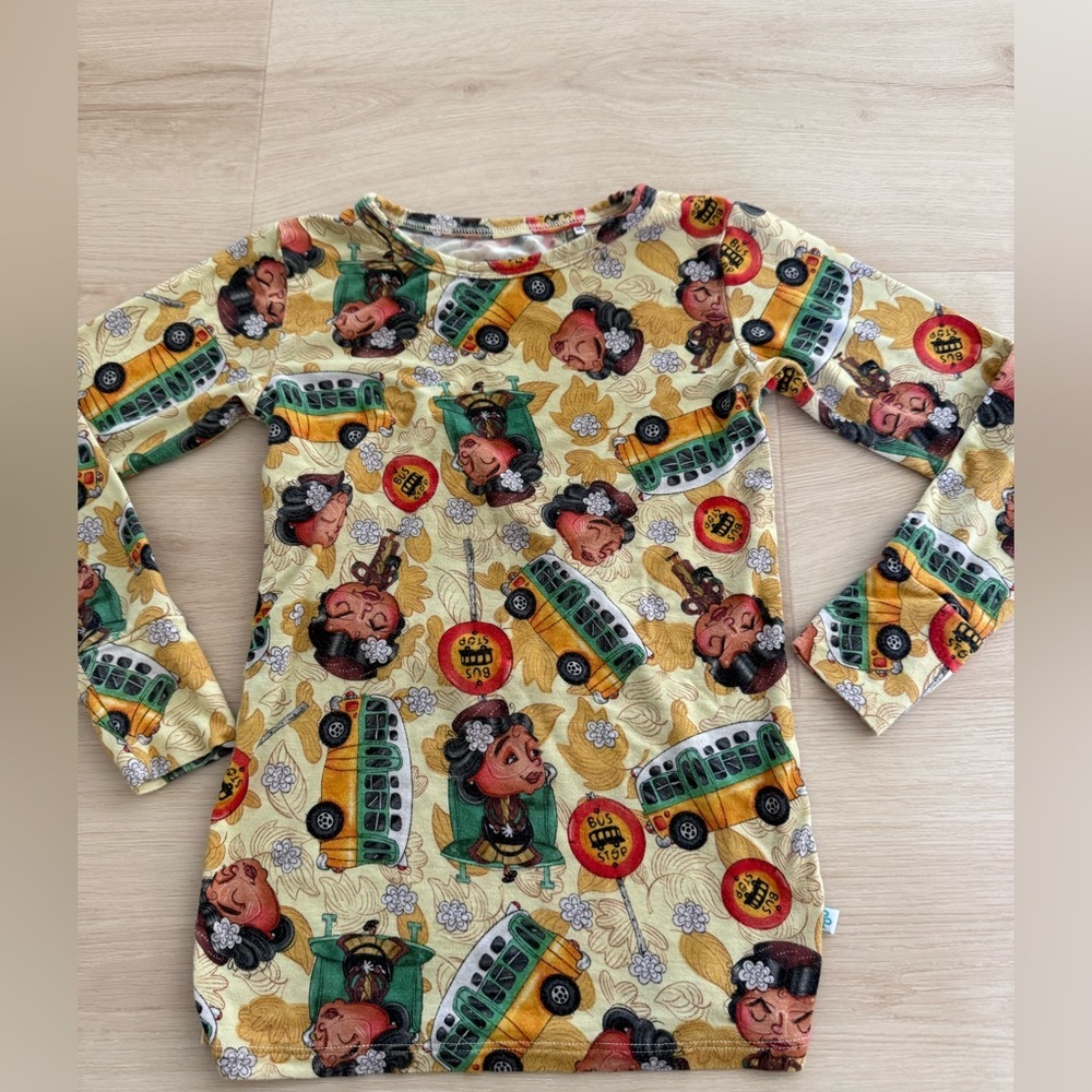 Posh Peanuts Long Sleeve Shirt size 5T